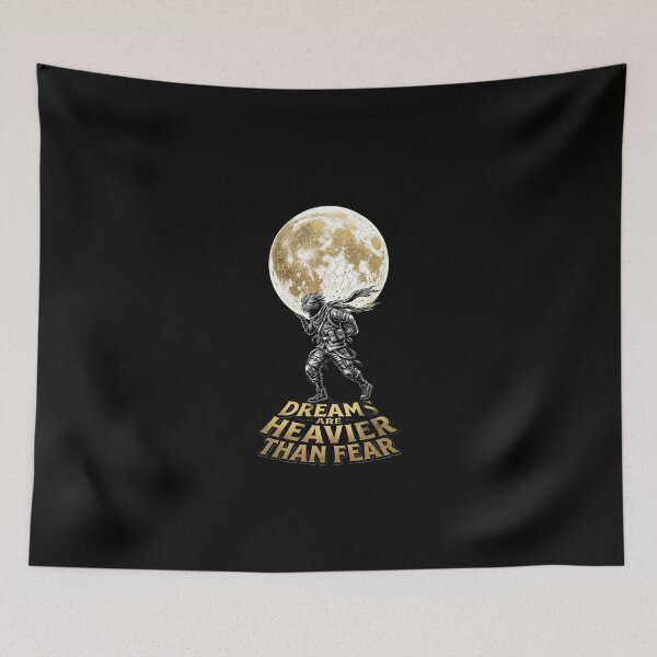 Item preview, Dreams Are Heavier Than Fear | Anime Inspired Streetwear Design designed and sold by AD-NOVA!!!.