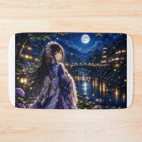 Item preview, Firefly Riverside designed and sold by Hidden Japan Coloring Book.