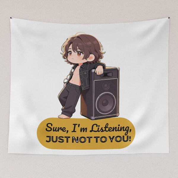 Item preview, I'm Listening [to the music] designed and sold by monolithstudio.