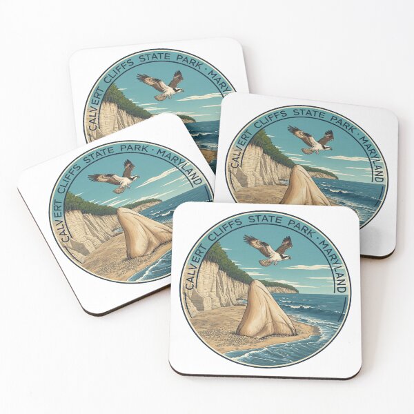 Item preview, Calvert Cliffs State Park Maryland Fossil Hunting Coastal Badge designed and sold by JIGUWORLD.