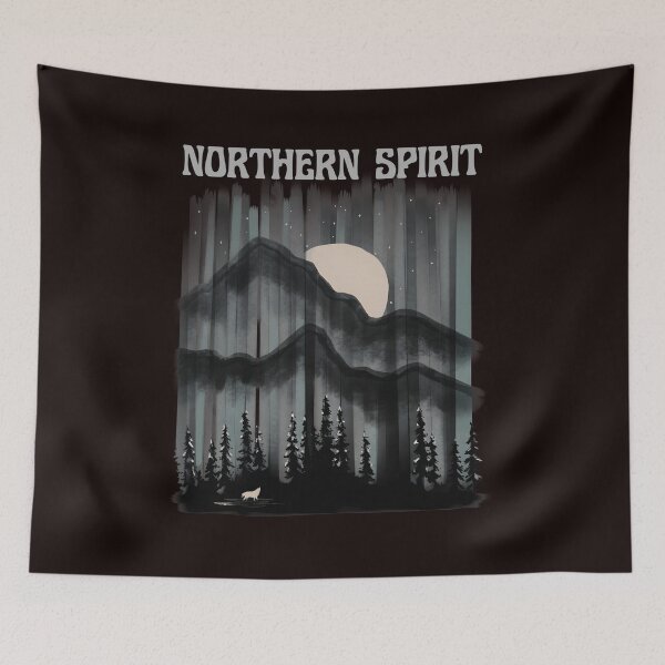 Item preview, Moonlit Wilderness Brushstroke Medium designed and sold by Jawnilflosat.