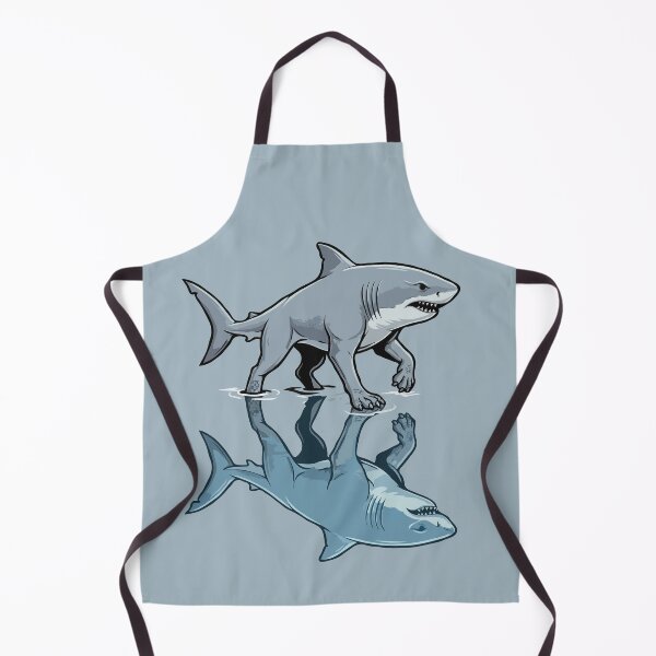 Item preview, Four Legged Walking Shark Water Reflection designed and sold by Gkinoki.