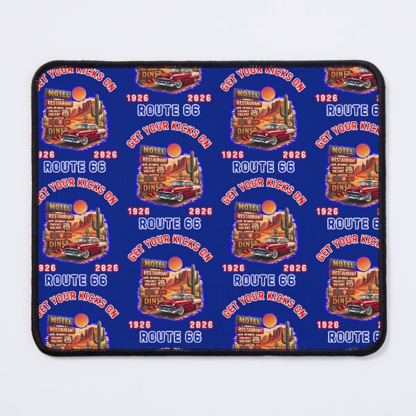 Item preview, Get Your Kicks On Route 66 100th Anniversary designed and sold by WoodburyLake.