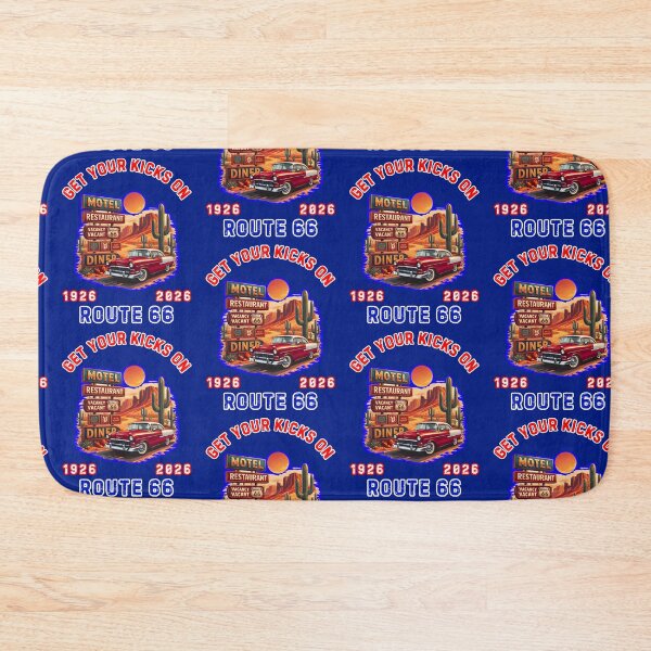 Item preview, Get Your Kicks On Route 66 100th Anniversary designed and sold by WoodburyLake.