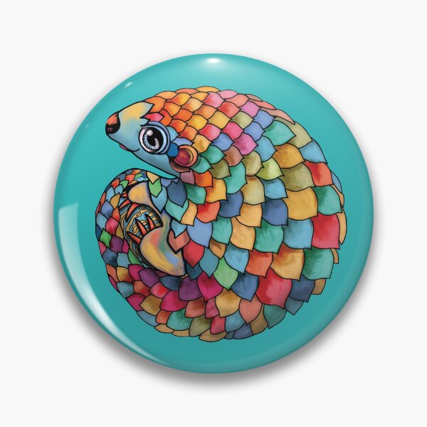 Item preview, Rainbow Pangolin designed and sold by Karin Taylor.