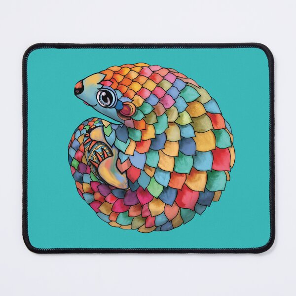Item preview, Rainbow Pangolin designed and sold by Karin Taylor.