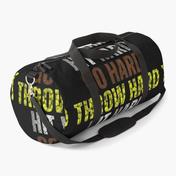 Item preview, Go Hard Throw Hard Hit Hard Softball designed and sold by TiffanyTTees.