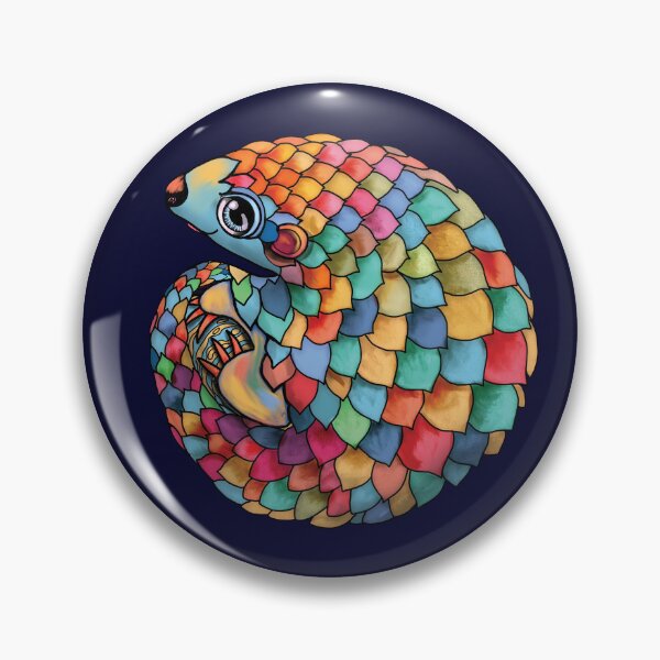 Item preview, Rainbow Pangolin  designed and sold by Karin Taylor.