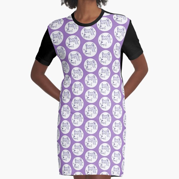 Naya, The Happy Husky Graphic T-Shirt Dress