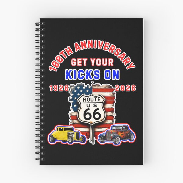 Item preview, Get Your Kicks On Route 66 100th Anniversary designed and sold by WoodburyLake.