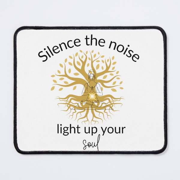 Item preview, Silence the Noise, Light Up Your Soul Peaceful Design designed and sold by Satech Creative Hands.