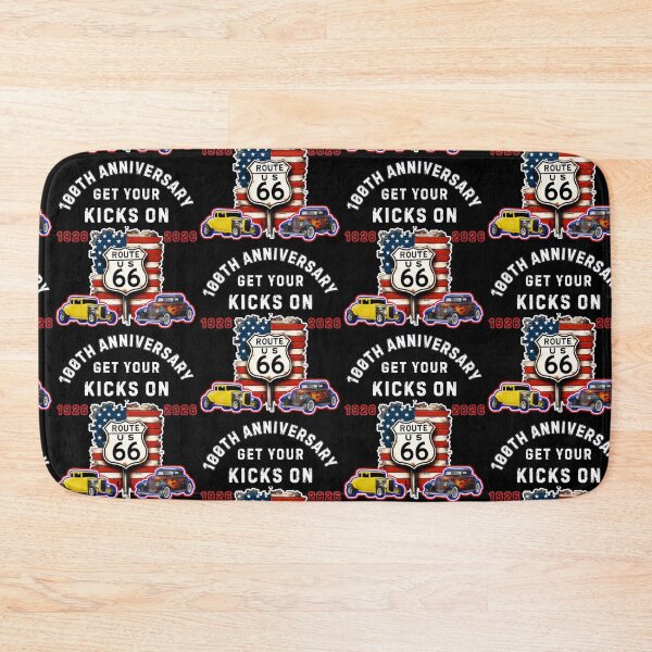 Item preview, Get Your Kicks On Route 66 100th Anniversary designed and sold by WoodburyLake.