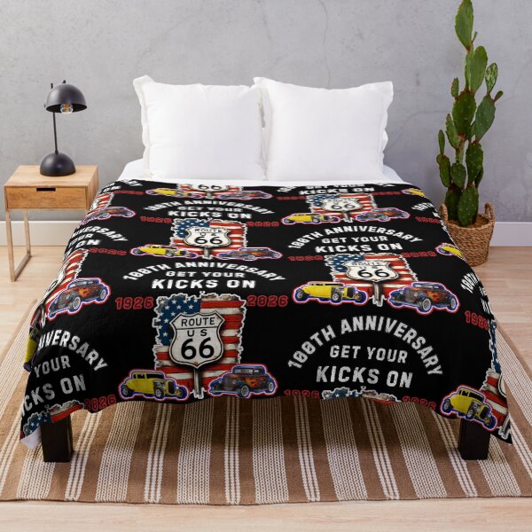 Item preview, Get Your Kicks On Route 66 100th Anniversary designed and sold by WoodburyLake.