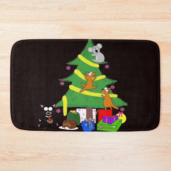 Item preview, Critter Christmas Gathering Illustration designed and sold by SACOUCHA.