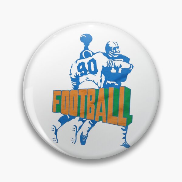 Item preview, Retro American Football Tackle Player Silhouette designed and sold by Cinnamond.