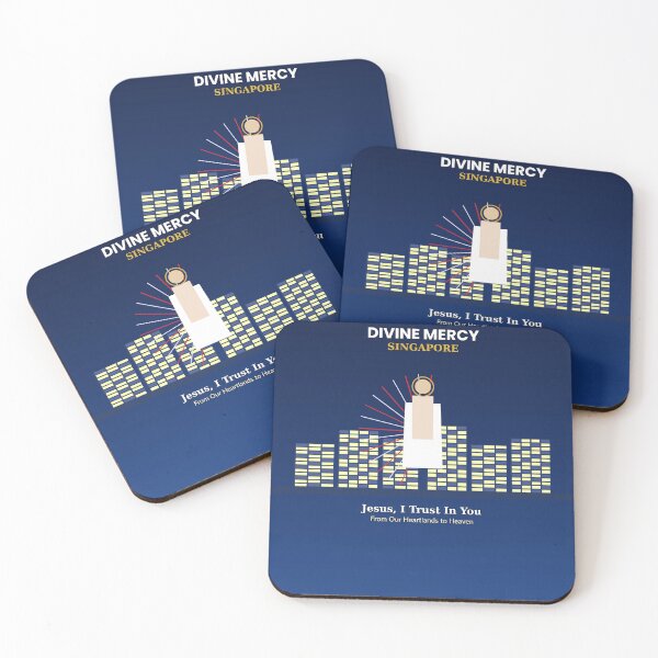 Item preview, Divine Mercy Singapore — Jesus I Trust in You HDB Heartlands Design designed and sold by BenedictTArt.
