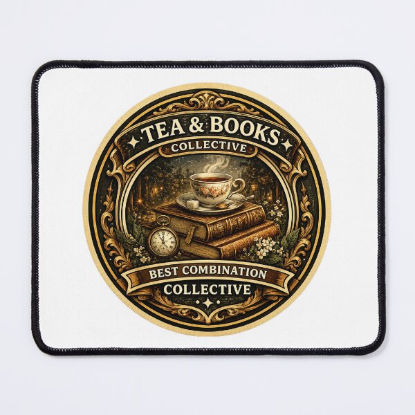 Item preview, Tea & Books Collective Sticker | Best Combination Badge | Book Lover & Tea Lover Design | Cozy Reading Emblem designed and sold by MrDev.