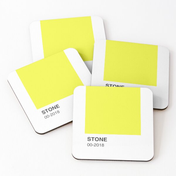 Item preview, Yellowstone TV Show Yellow Colour Swatch - Full Width designed and sold by The Colourful Game.