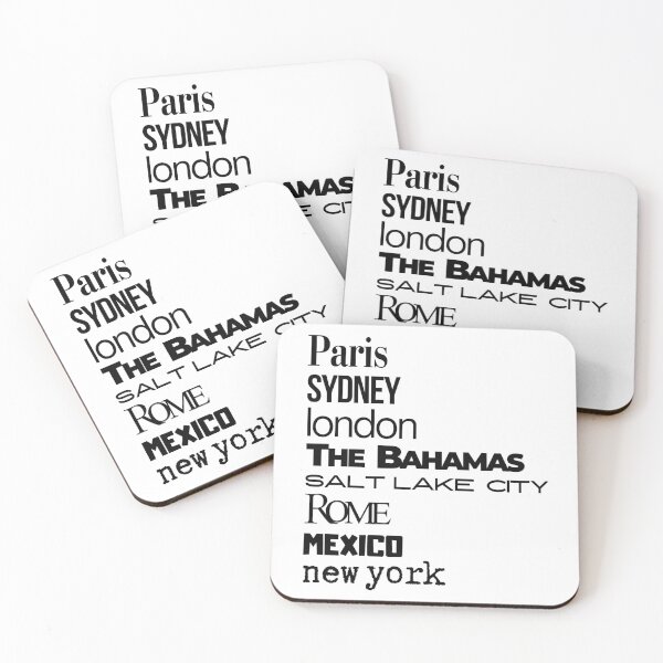 Item preview, Around the World Destinations designed and sold by DualStyleDesign.
