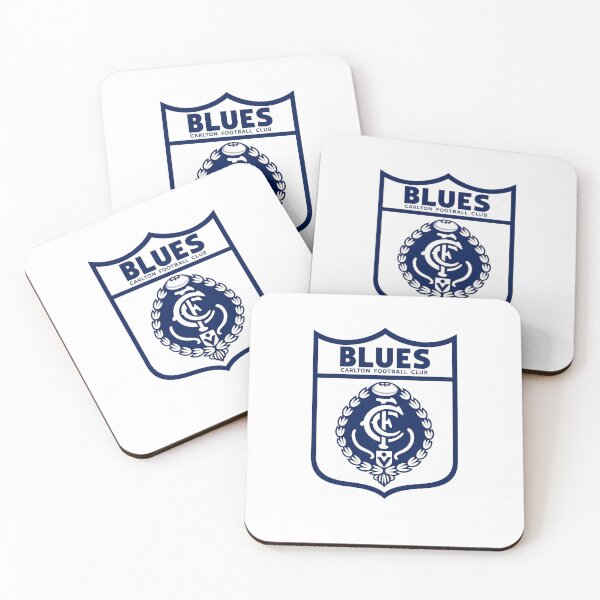 Item preview, Carlton Blues Football Club Retro Original Drawing designed and sold by Luke Foran Sports Art.