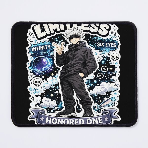 Item preview, Limitless Power Anime Sorcerer Sticker designed and sold by carftonn.