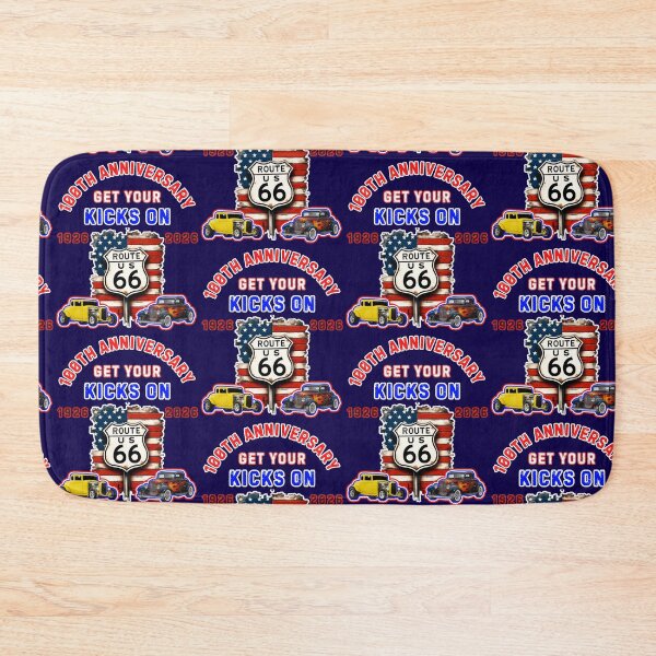 Item preview, Get Your Kicks On Route 66 100th Anniversary designed and sold by WoodburyLake.