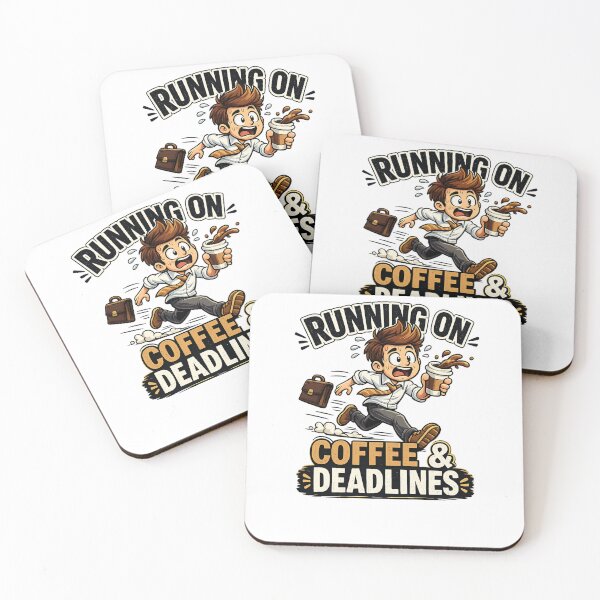 Item preview, Running On Coffee & Deadlines designed and sold by raymerg85.