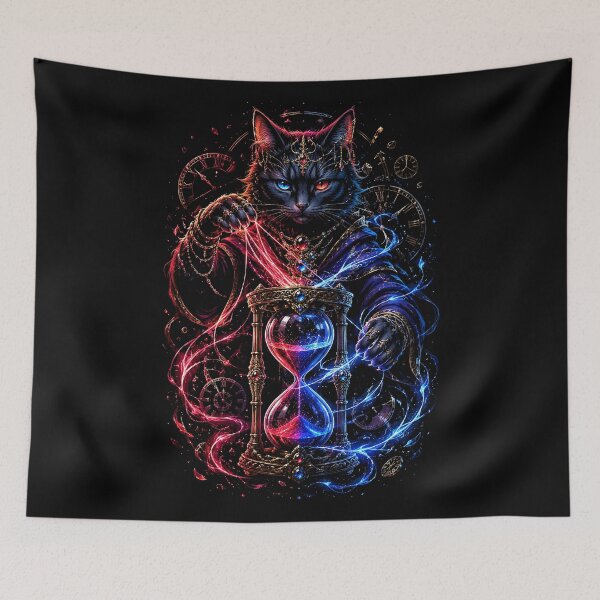 Item preview, hourglass cat designed and sold by mussopizza.