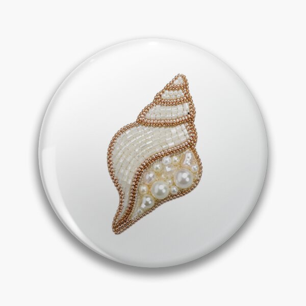 Item preview, Bead Embroidered Shell designed and sold by Buckeye Collective.