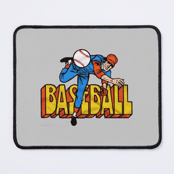 Item preview, Vintage Baseball Pitcher Retro Sports Illustration designed and sold by Cinnamond.