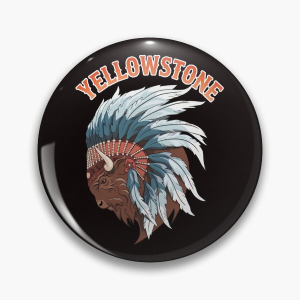 Item preview, Bison Headdress Western Landscape Motif designed and sold by VanguardSkull.