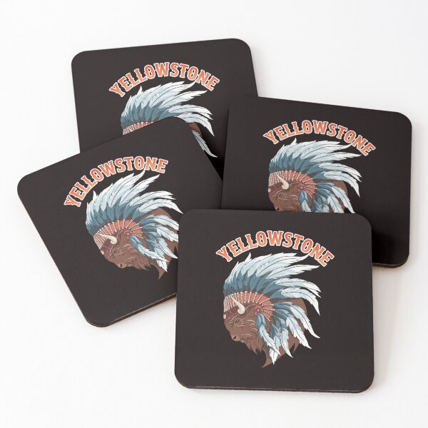Item preview, Bison Headdress Western Landscape Motif designed and sold by VanguardSkull.