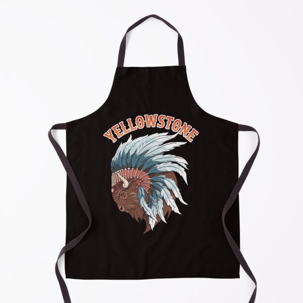 Item preview, Bison Headdress Western Landscape Motif designed and sold by VanguardSkull.
