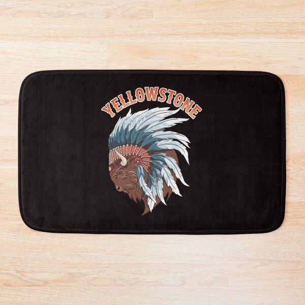 Item preview, Bison Headdress Western Landscape Motif designed and sold by VanguardSkull.