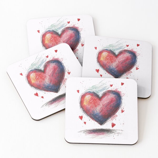 Item preview, Graphite Heart Study designed and sold by randomlyours.