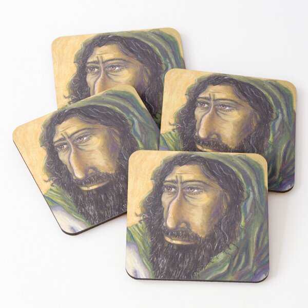 Item preview, Shroud of Turin Portrait of Jesus designed and sold by MuseMintsArt.