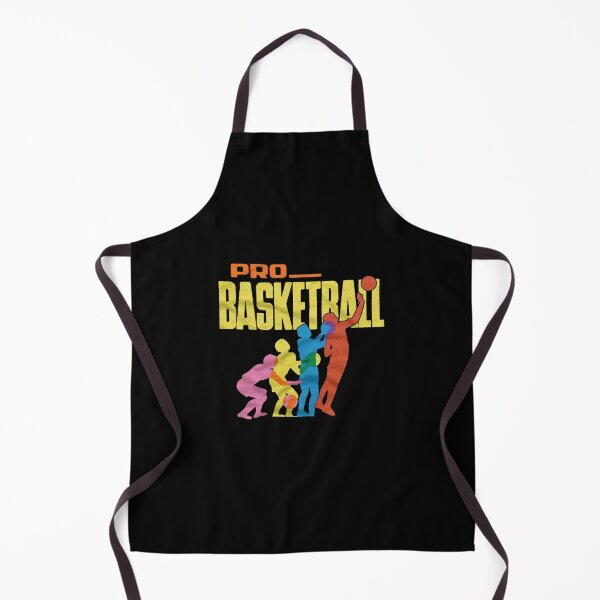 Item preview, Retro 1972 Pro Basketball Colorful Silhouette Art designed and sold by Cinnamond.