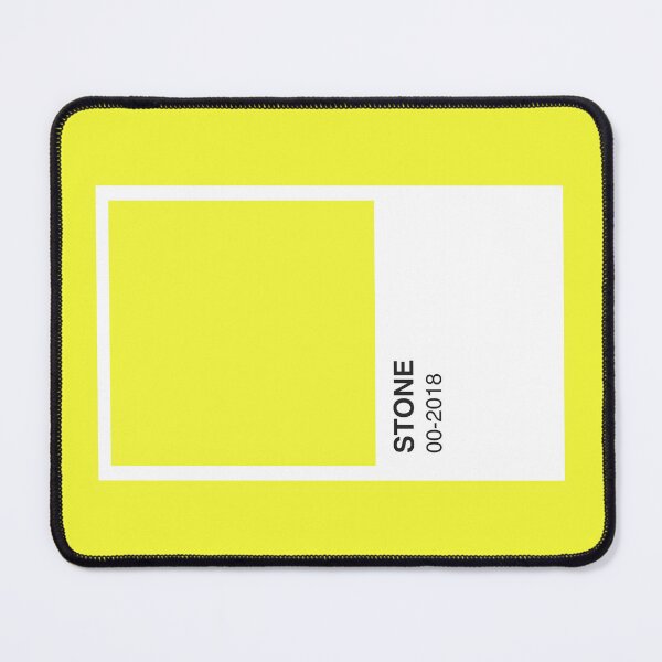 Item preview, Yellowstone TV Show Yellow Colour Swatch - Yellow Border designed and sold by The Colourful Game.