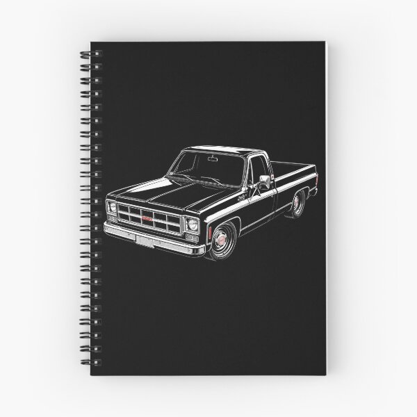 Item preview, Classic GMC Sierra Squarebody – Black Long-Bed Pickup Truck Art designed and sold by Stinky Lincy's Apparel Company.