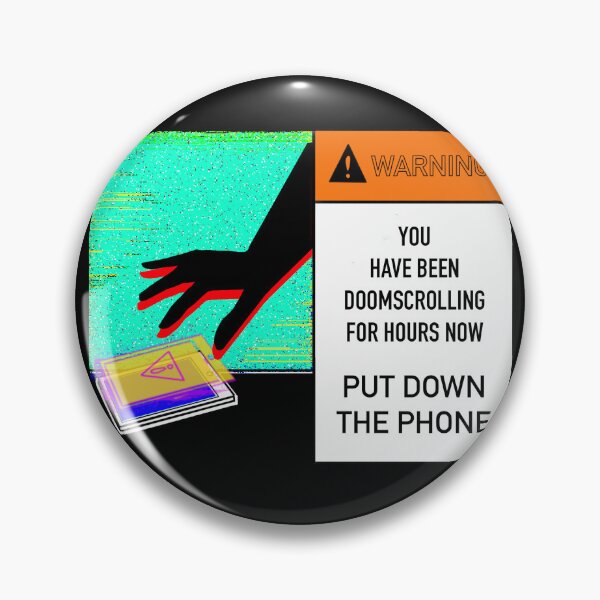 Item preview, Doomscrolling designed and sold by Mermayhem.