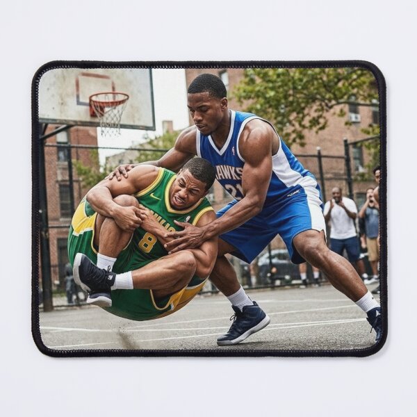 Item preview, Ultimate Courtyard Basketball Showdown: Outrageous Tricks designed and sold by Uniqueartai.
