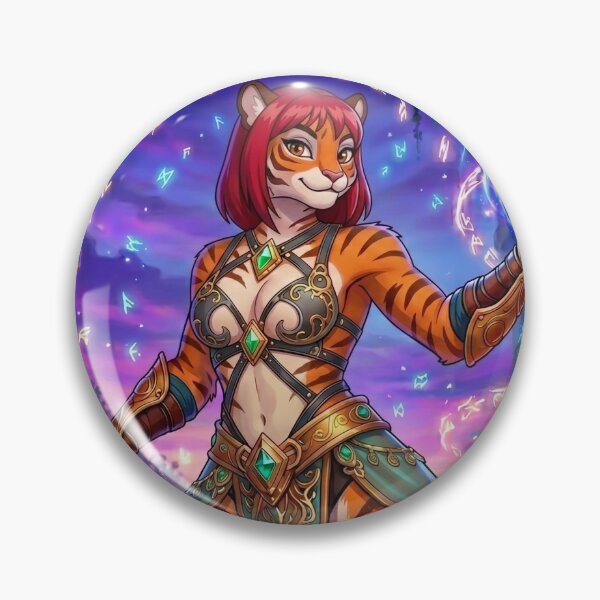 Item preview, Tiger Sorcerer = AI Generated Image designed and sold by Prestons Corner.