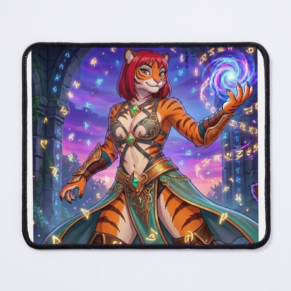 Item preview, Tiger Sorcerer = AI Generated Image designed and sold by Prestons Corner.