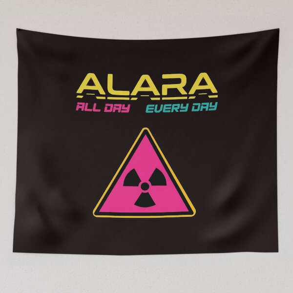 Item preview, Alara Dedication Retro Hazard Symbol designed and sold by DotDedi.