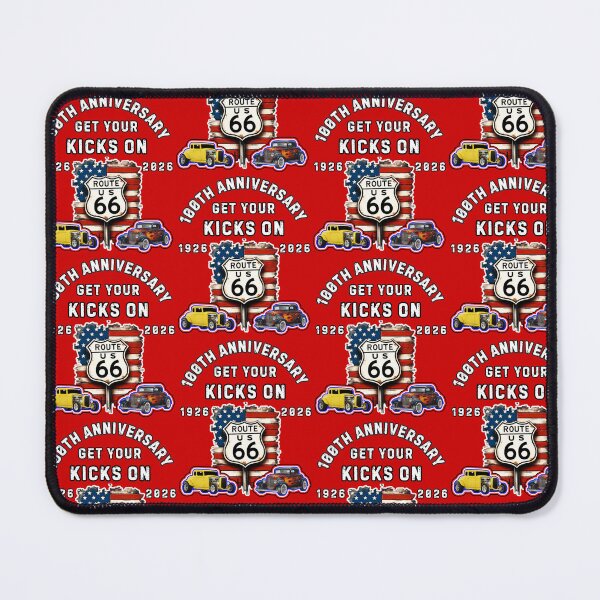Item preview, Get Your Kicks On Route 66 100th Anniversary designed and sold by WoodburyLake.