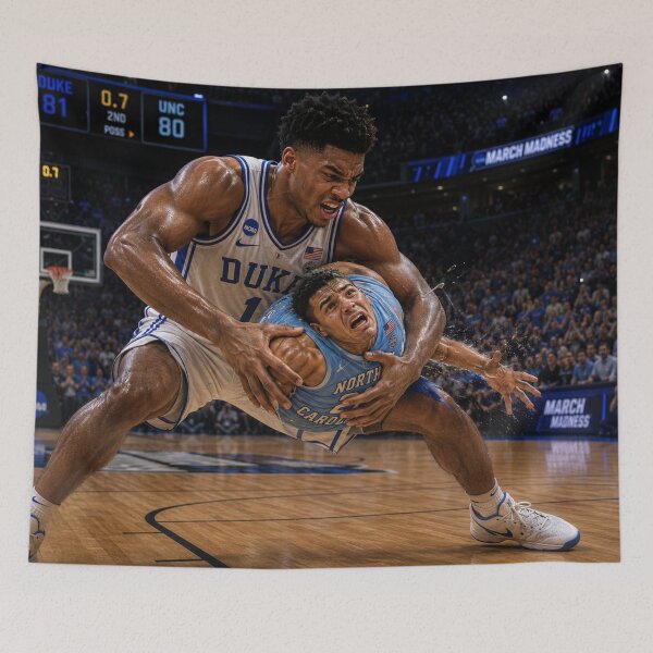 Item preview, College Basketball Showdown: Looney Physics designed and sold by Uniqueartai.