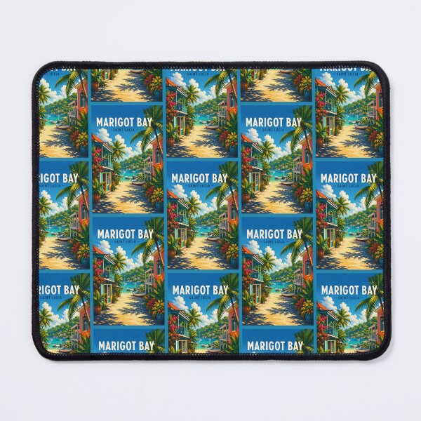 Item preview, Marigot Bay Saint Lucia Peaceful Natural Harbor designed and sold by scicilysimonee.