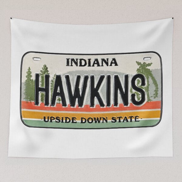 Item preview, Hawkins - upside down state designed and sold by ruliapriyan.