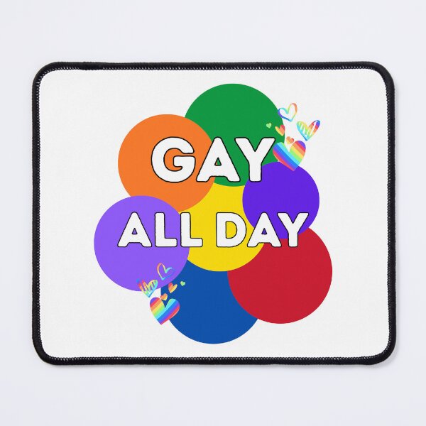 Item preview, Gay All Day - Rainbow Pride T-shirt designed and sold by Hook & Header Co. .