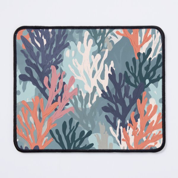 Item preview, Orange Teal Purple Coral designed and sold by SeaStarAlex.